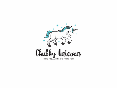 unicorn brand design branding design icon illustration logo logodesign playful playful logo vector