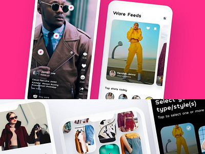 Fashion App Design