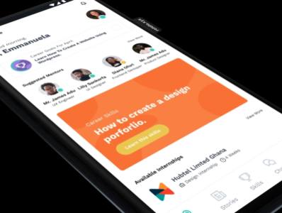 Mentorship App by Design Den team