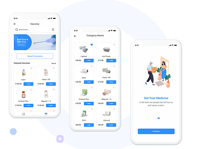 Remedy-Online Medicine Delivery App branding case study figma medicine deliver app medicine order minimal mobile app mobile application prototype ui user experience user interface ux ux case study ux design uxui wireframe