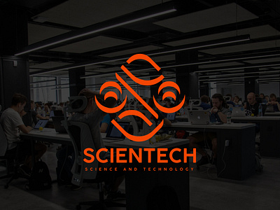 Logo design brand branding company logo corporate logo design lettermark science science logo scientist tech logo technology technology logo wordmark