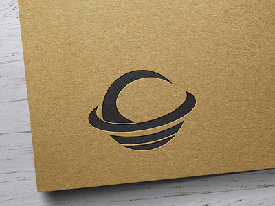 Logo Design abstract logo brand branding company logo design lettermark logo logodesign logotype planet logo saturn logo simple design simple logo wordmark