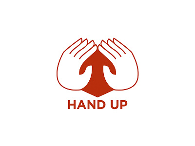 Hand Up concept