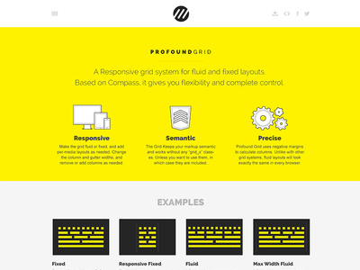 Profound Grid - Homepage