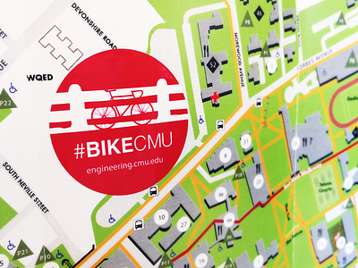 #BikeCMU carnegie mellon graphic design