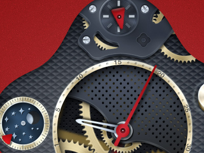 A little ostentatious, don't you think? ducati red tourbillon