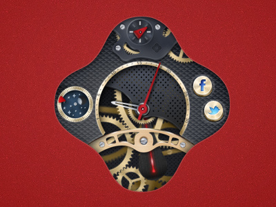 A0 clock