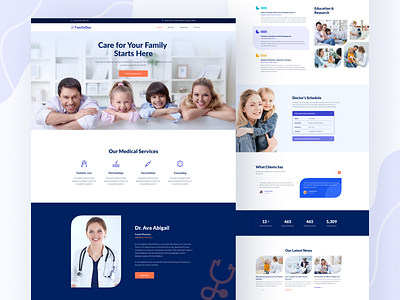 FamilyDoc - Landing Page