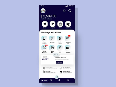 Online Payment Mobile Application app design icon ui ux web