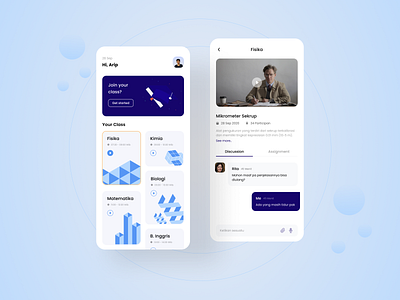 E-Learning app design