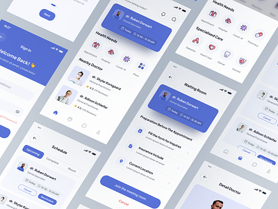 ClinicOn - Health Mobile App UI Kit