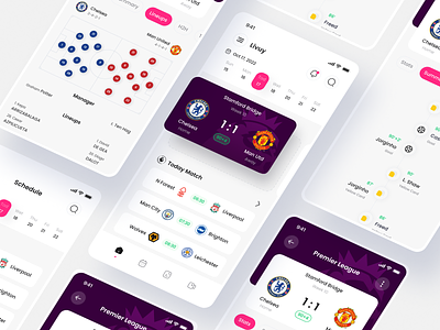 Live Score App - UI Kits