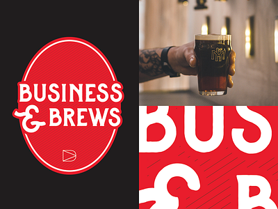 Business And Brews branding design logo typography vector