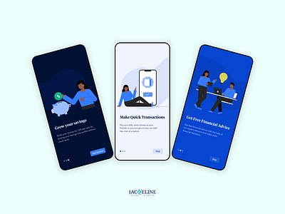 Mobile Onboarding For Financial App