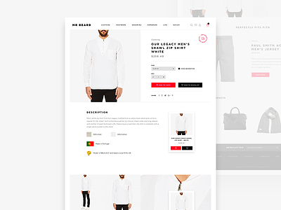 Mr Beard Product Details (full preview) black detail e commerce eshop fashion gray list man product shop white