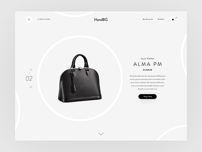 Handbags e-commerce website design bag black cart e commerce eshop fashion grey handbags index minimal white