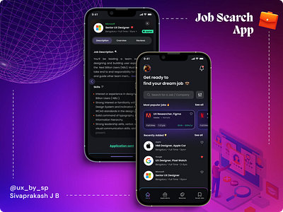 DesJobs - A Job Search App for Designers