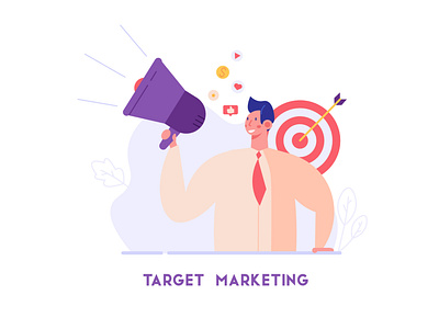 Concept of PR, targeting, marketing