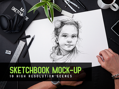 Sketchbook Mock-up