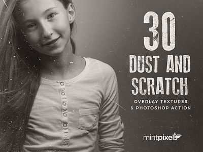 30 Dust And Scratch Overlay Textures