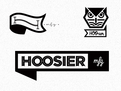 Hoosier Manufacturing logo development