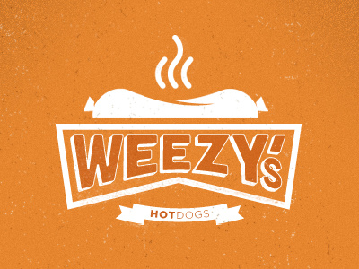 Weezy's Hot Dogs design hot dog icon illustration logo marc mcmillen