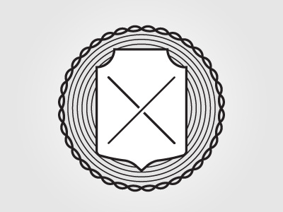 My Lineage design icon illustration logo marc mcmillen shield stump tree