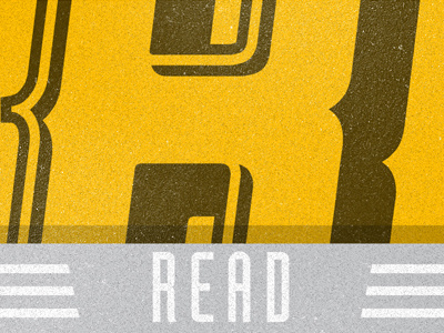 R is for read.