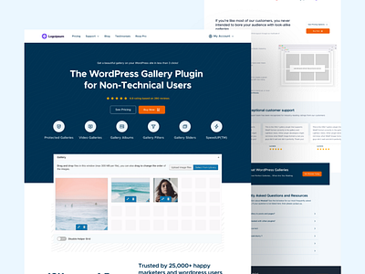WordPress Website Builder appdesign creative design figma landing page ui ux vector website wordpress
