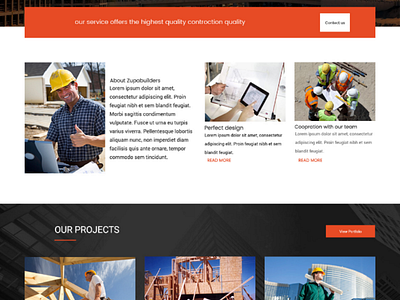 Constructions web site