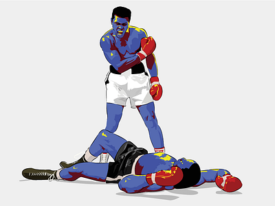 Muhammad Ali graphic design illustration muhammad ali vector