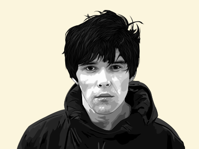 Ian Brown design digital art graphic design ian brown illustrator the stone roses vector