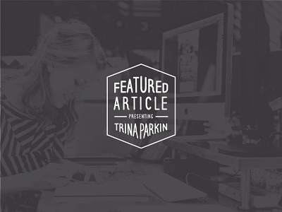 Meet Orange County graphic designer, Trina Parkin article computer designing keyboard laptop mac overlay profile seal sketching story trina parkin