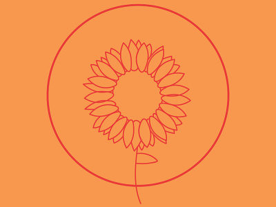 Sunflower design digital diseño draw ilustración sunflower vector