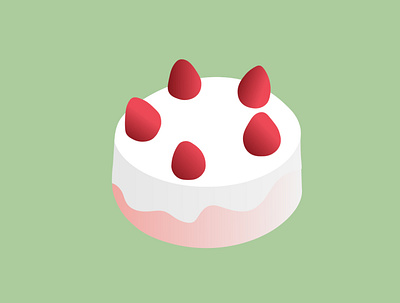 Cake art arte design digital diseño draw illustration ilustración logo vector
