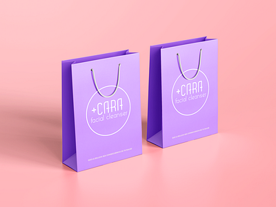 Shopping Bag +CARA bag branding design digital diseño logo product product design shopping shopping bag ui ux
