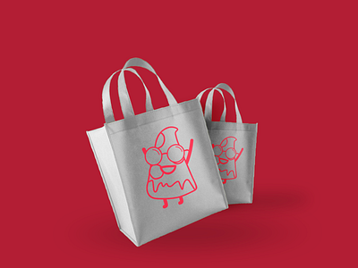 Oasis pizzero Bag arte bag branding design digital diseño ilustración logo pizza pizzeria