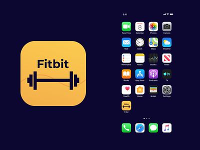 App Icon | Fitness App app concept dailyui design icon ios sketch ui ui ux