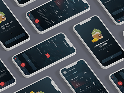 Online Banking Mobile App UI Design