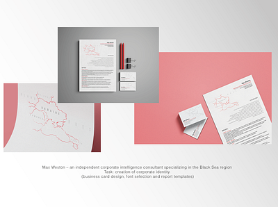 Print Collateral for a corporate intelligence consultant. brand identity graphic design illustration print collateral