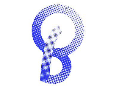 B for 36 Days of Type 36daysoftype 36daysoftype07 graphic design icon identity illustration lettering logo logo design texture typography