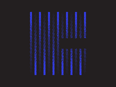 Banding Problems 36dayoftype 36daysoftype07 blue icon icon design identity lettering logo logo design texture typography