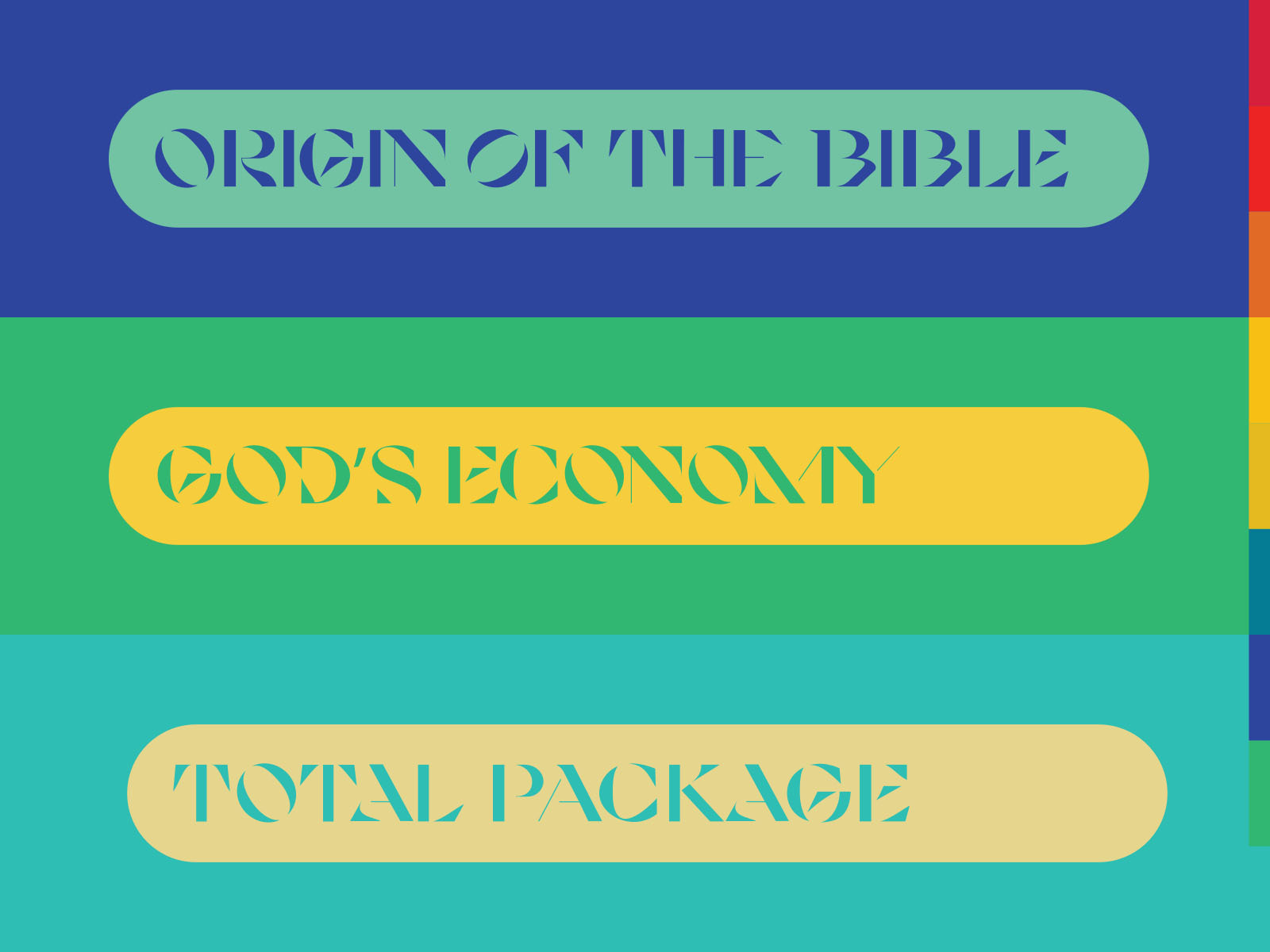 Title Treatments by Todd Fooshée on Dribbble