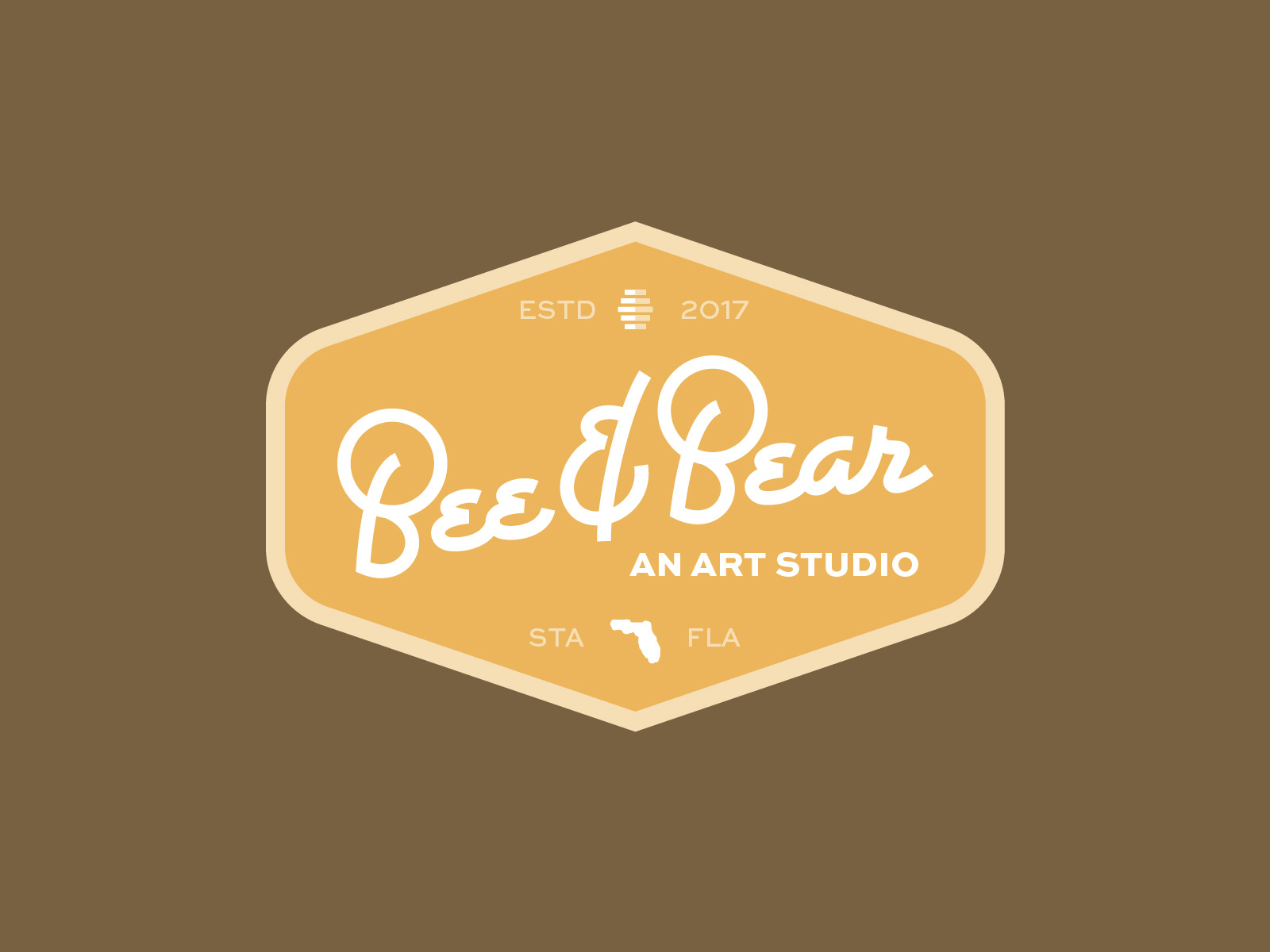 Bee & Bear Badge by Todd Fooshée on Dribbble