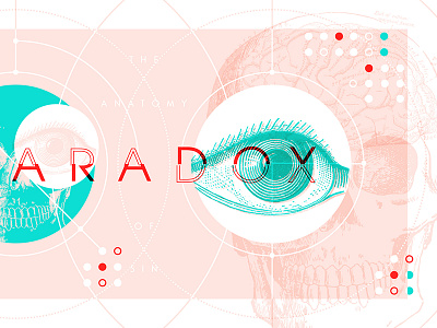 Paradox album art anatomy collage graphic graphic design medical print design retro ui ux vector vintage