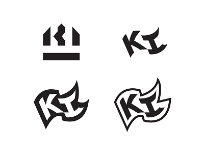 More K & I Exploration branding crown icon icon design identity lettering logo logo design typography