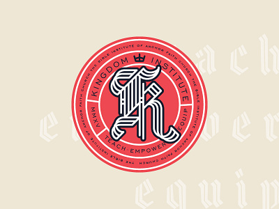 Blackletter Badge