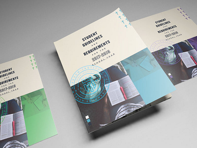 Kingdom Institute - Handbook Covers blackletter blue book branding graphic design green identity print design purple typography