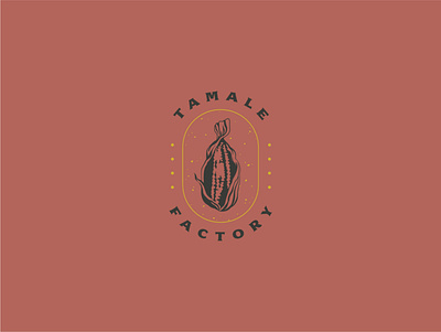 Tamale Factory branding branding design corn earthy illustrator logo logo design logotype mexican food mexico tamales vector illustration vintage vintage logo