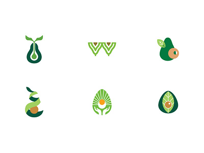 Avocado symbol - samples